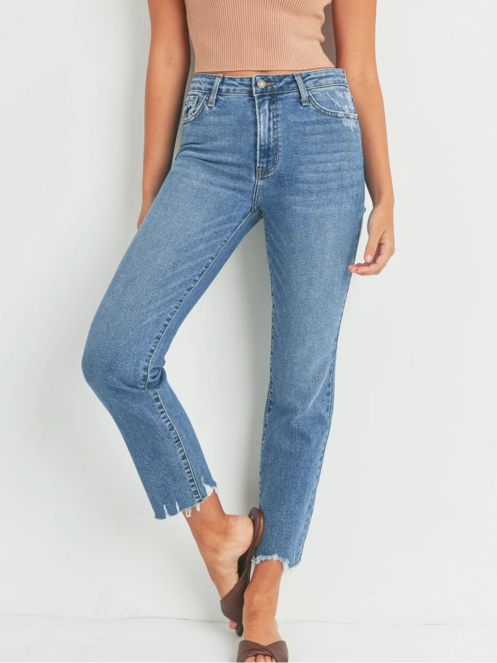 NWT Just Black Denim The Vintage Straight Jean